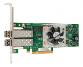 Контроллер Qlogic QLE2672-CK 16Gb Dual Port FC HBA x8 PCIe LC multi-mode optic активное охлаждение от магазина РЭССИ