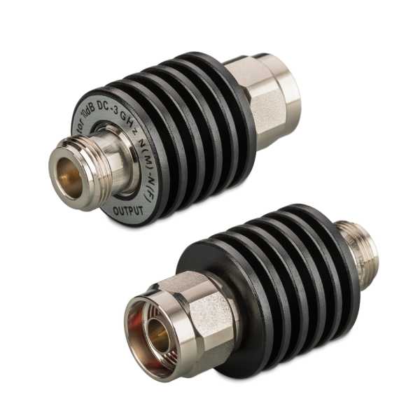 Аттенюатор 10 дБ N-50-10-5 (0-3 ГГц) TWAN-5-3-10 от магазина РЭССИ