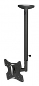 Кронштейн для телевизора Arm Media LCD-1000 черный 10"-37" макс.30кг потолочный поворот и наклон от магазина РЭССИ