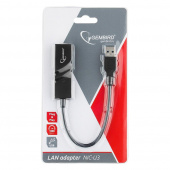 Сетевой адаптер Ethernet Gembird NIC-U3 USB 3.0 - Fast Ethernet adapter от магазина РЭССИ