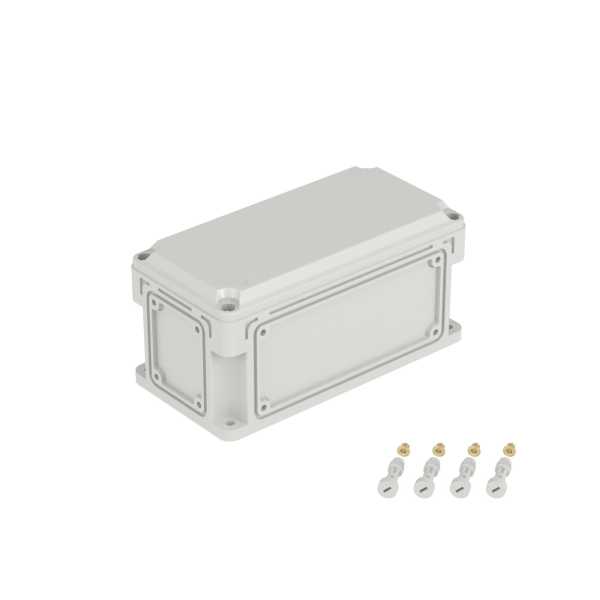 Корпус IP66/IP67, 300х150х146 мм, без МП, с фланцами, непрозрачная крышка H= 21 мм от магазина РЭССИ