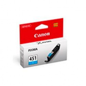Картридж струйный Canon CLI-451C 6524B001 голубой (332стр.) (7мл) для Canon Pixma iP7240/MG6340/MG5440 от магазина РЭССИ