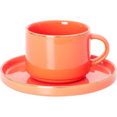 Чайная пара DOMENIK CORAL GOLD 200 мл DM3005 от магазина РЭССИ