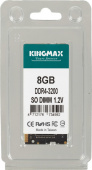 Память DDR4 8Gb 3200MHz Kingmax KM-SD4-3200-8GS RTL PC4-25600 CL22 SO-DIMM 260-pin 1.2В dual rank Ret от магазина РЭССИ