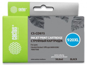 Картридж струйный Cactus CS-CD975 №920XL черный (56.6мл) для HP DJ 6000/6500/7000/7500 от магазина РЭССИ