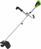 Триммер электрический Greenworks GD40BCB аккум. разбор.штан. реж.эл.:леска/нож от магазина РЭССИ