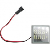 Вольтметры VA22S-WHITE-500-100 Цифровой вольтметр амперметр (4093-W) от магазина РЭССИ