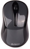 Мышь A4Tech G3-280N серый оптическая (1200dpi) беспроводная USB для ноутбука (3but) от магазина РЭССИ
