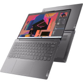 Ноутбук Lenovo Yoga Slim 6 14IRH8 Core i5 13500H 16Gb SSD512Gb Intel Iris Xe graphics 14" OLED WUXGA (1920x1200) Windows 11 Home grey WiFi BT Cam (83E00021RK) от магазина РЭССИ
