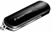 Флеш Диск Silicon Power 64Gb LuxMini 322 SP064GBUF2322V1K USB2.0 черный от магазина РЭССИ
