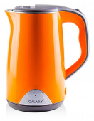 Чайник электрический Galaxy GL 0313 1.7л. 2000Вт оранжевый/черный (корпус: нержавеющая сталь/пластик) от магазина РЭССИ
