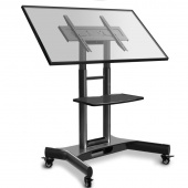 Подставка для телевизора Onkron TS1350 черный 32"-70" макс.45кг напольный мобильный от магазина РЭССИ