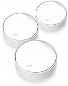 Бесшовный Mesh роутер TP-Link Deco X50-PoE(3-pack) AX3000 1000/2500BASE-T белый (упак.:3шт)