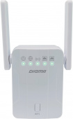 Повторитель беспроводного сигнала Digma D-WR300 N300 10/100BASE-TX белый (упак.:1шт) от магазина РЭССИ