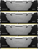 Память DDR4 4x8GB 3600MHz Kingston KF436C16RB2K4/32 Fury Renegade Black RTL Gaming PC4-25600 CL16 DIMM 288-pin 1.35В kit single rank с радиатором Ret от магазина РЭССИ