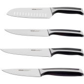 Набор NADOBA URSA из 5 кухонных ножей ножниц и блока для ножей с ножеточкой 722616 от магазина РЭССИ