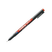 Перманентный маркер для глянцевых поверхностей Edding E-141/2 F красный 0.6 мм 537633 от магазина РЭССИ