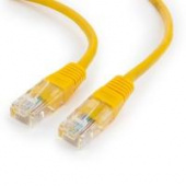 Патч-корд UTP Cablexpert PP12-20M/Y кат.5e 20м литой многожильный (жёлтый)