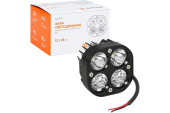Светодиодная фара Airline квадратная 4 LED рассеянный свет 40W (78x78x50) 12/24V ALED037 от магазина РЭССИ