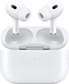 Гарнитура внутриканальные Apple AirPods Pro 2 2023 USB-C A3047/A3048/A2968 белый беспроводные bluetooth в ушной раковине (MTJV3LL/A) от магазина РЭССИ