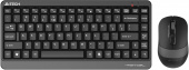 Клавиатура + мышь A4Tech Fstyler FG1110 клав:черный/серый мышь:черный/серый USB беспроводная Multimedia (FG1110 GREY) от магазина РЭССИ