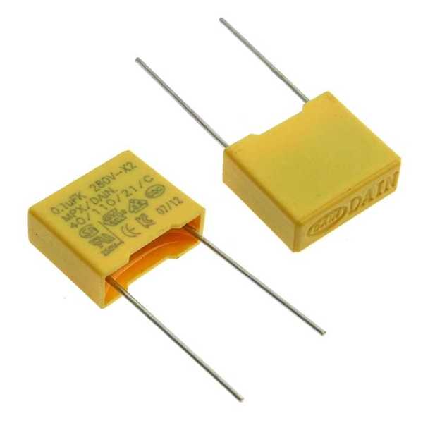 0.1 uf 280VAC 10% (X2) от магазина РЭССИ