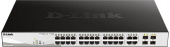 Коммутатор D-Link DGS-1210-28P/FL1A 28G 24PoE 193W управляемый от магазина РЭССИ