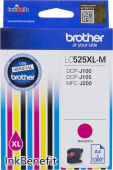Картридж струйный Brother LC525XLM пурпурный (1300стр.) для Brother DCP-J100/J105/J200 от магазина РЭССИ