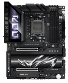 Материнская плата Asus ROG CROSSHAIR X870E HERO SocketAM5 AMD X870 4xDDR5 ATX AC`97 8ch(7.1) 5Gigabit + 2.5Gigabit Ethernet RAID+HDMI от магазина РЭССИ
