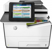 МФУ струйный HP PageWide Enterprise Color 586dn (G1W39A) A4 Duplex Net USB RJ-45 черный/белый от магазина РЭССИ