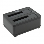 USB 3.0 Докстанция 2x25"/35" SATAIII AgeStar 3UBT8 (BLACK) clone пластик+алюминий черная от магазина РЭССИ