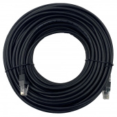 Патч-корд Buro UTP 4 пары cat5E CCA molded 30м черный RJ-45 (m)-RJ-45 (m) от магазина РЭССИ