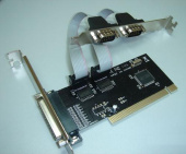 Контроллер PCI WCH353 1xLPT 2xCOM Bulk от магазина РЭССИ