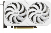 Видеокарта Asus PCI-E 4.0 DUAL-RTX3060-O8G-WHITE NVIDIA GeForce RTX 3060 8192Mb 128 GDDR6 1837/15000 HDMIx1 DPx3 HDCP Ret от магазина РЭССИ