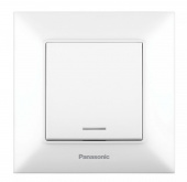 Выключатель Panasonic Arkedia Slim WNTC00432WH-RU скрыт. 1кл. 2хпол. IP20 белый (упак.:1шт) от магазина РЭССИ