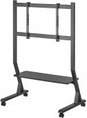 Подставка для телевизора Ultramounts UM306B черный 45"-90" макс.60кг напольный мобильный от магазина РЭССИ