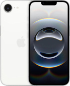 Смартфон Apple A3409 iPhone 16e 128Gb белый моноблок 3G 4G 1Sim 6.1" 1170x2532 iOS 18 48Mpix 802.11 a/b/g/n/ac/ax NFC GPS Protect от магазина РЭССИ