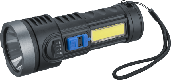 Фонарь светодиодный NPT-CP28-ACCU для работы 1 LED, 1В + 1 СОВ, 3Вт от магазина РЭССИ