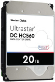 Жесткий диск WD SATA-III 20TB 0F38765 WUH722020BLE604 Server Ultrastar DC HC560 512E (7200rpm) 512Mb 3.5" от магазина РЭССИ