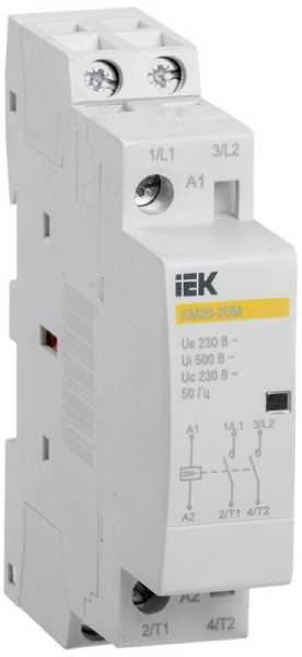 Контактор модульный КМ20-20М AC MKK11-20-20 от магазина РЭССИ