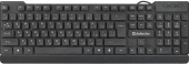 Клавиатура Defender Element HB-190 черный USB от магазина РЭССИ
