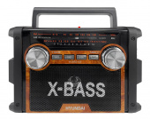 Радиоприемник настольный Hyundai H-SRS103 черный USB SD/microSD от магазина РЭССИ