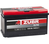 Аккумулятор ZUBR Ultra 100Ah L+ ZU1001 от магазина РЭССИ