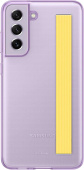 Чехол (клип-кейс) Samsung для Samsung Galaxy S21 FE Slim Strap Cover фиолетовый (EF-XG990CVEGRU) от магазина РЭССИ
