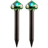 Набор отпугивателей кротов с садовым фонариком REXANT R20 2 шт. Кристалл 71-0077 от магазина РЭССИ