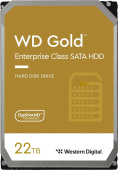 Жесткий диск WD SATA-III 22TB WD221KRYZ Gold 512E (7200rpm) 512Mb 3.5" от магазина РЭССИ