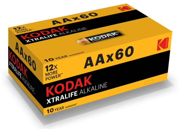 Батарейка LR6-60 (4S) colour box XTRALIFE Alkaline [KAA-60] (60/720/20160) от магазина РЭССИ