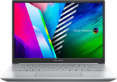 Ноутбук Asus Vivobook Pro 14 K3400PA-KP112W Core i5 11300H 8Gb SSD512Gb iOpt32Gb Intel Iris Xe graphics 14" IPS WQXGA (2560x1600) Windows 11 Home silver WiFi BT Cam (90NB0UY3-M02070) от магазина РЭССИ