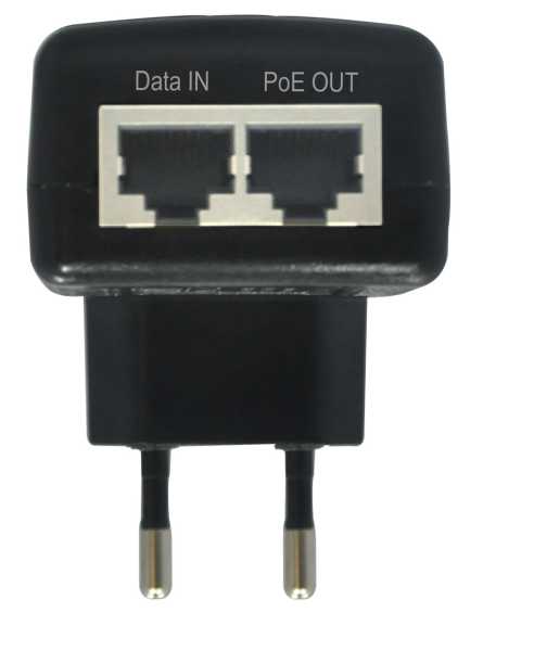 Инжектор PoE 1хRJ45 10/100/1000 Мб/с, 802.3af, до 15.4 Вт AC 100-240В от магазина РЭССИ