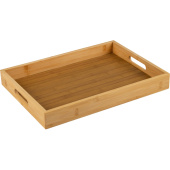 Поднос из бамбука с ручками Mallony foresta di bambu 41x30x5 см 106474 от магазина РЭССИ